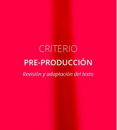 Pre-producción de proyectos multimedia